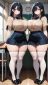Misora Saki y Misora Saku