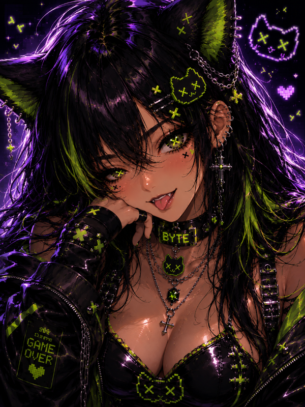SYSTEM OVERLOAD 💚💜 Byte in the building!