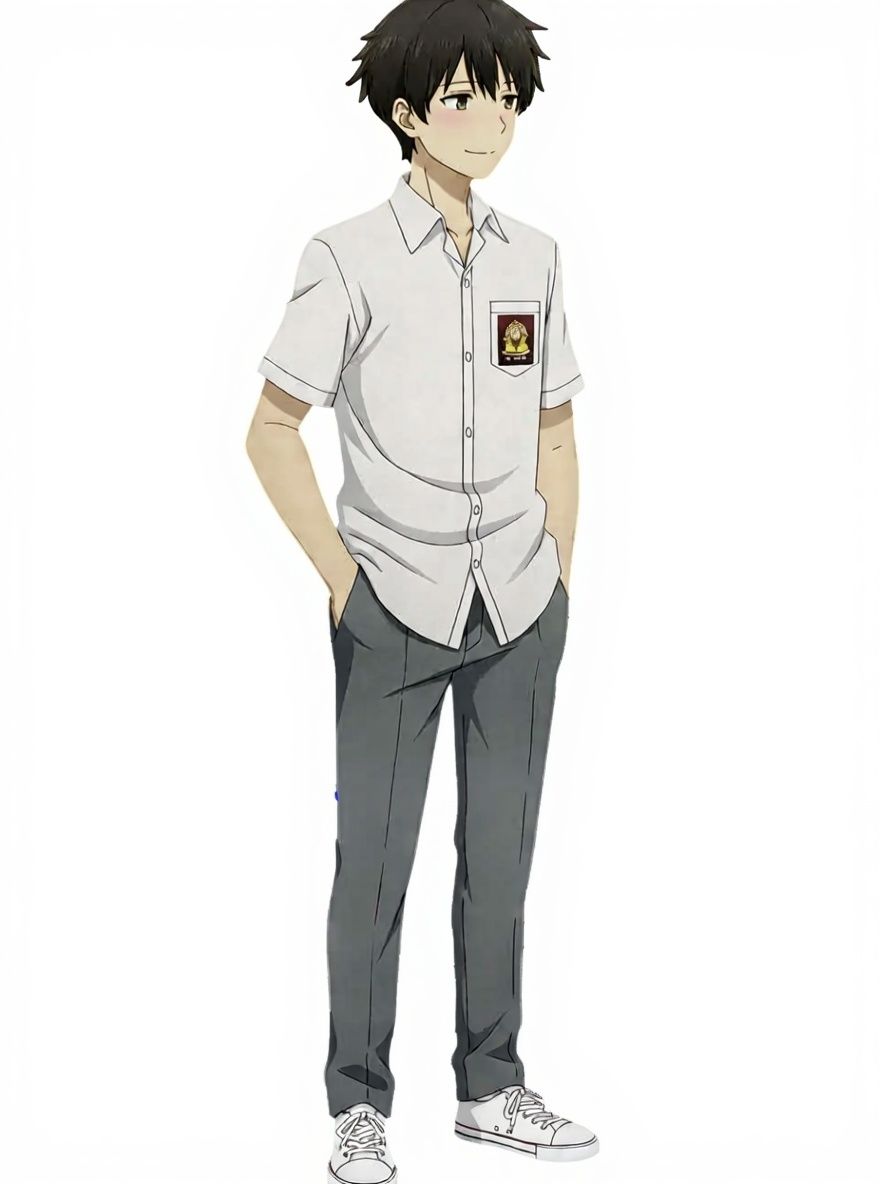 Bete with High School Uniform