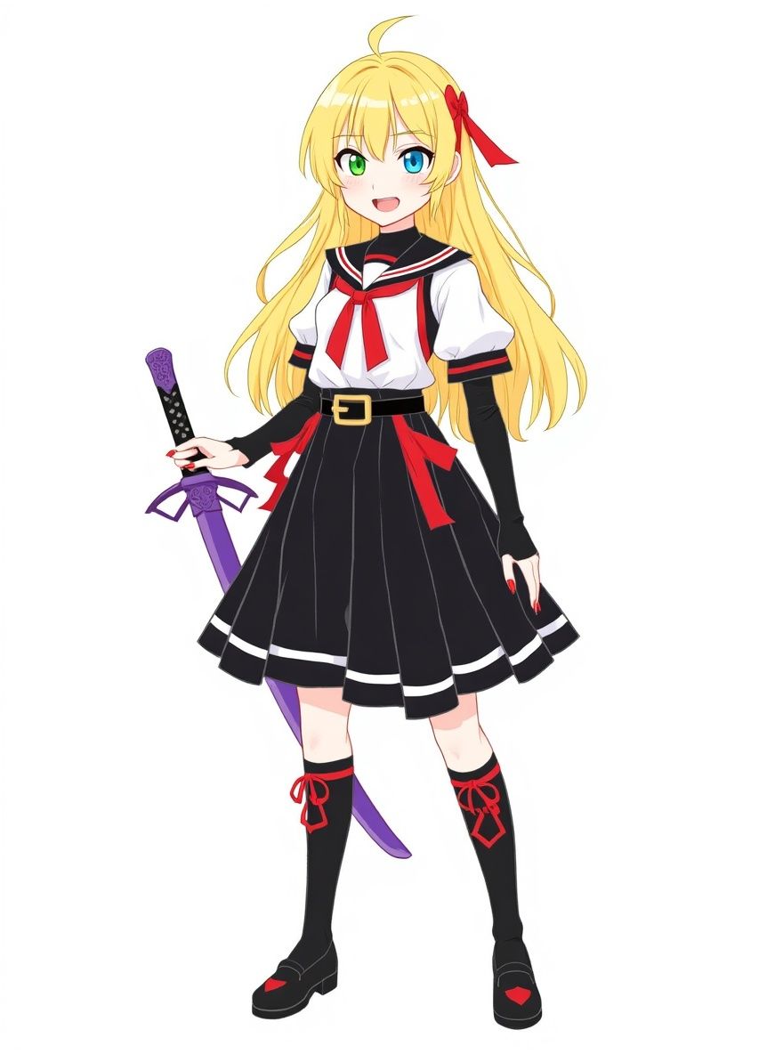 My OC Yuri monako
