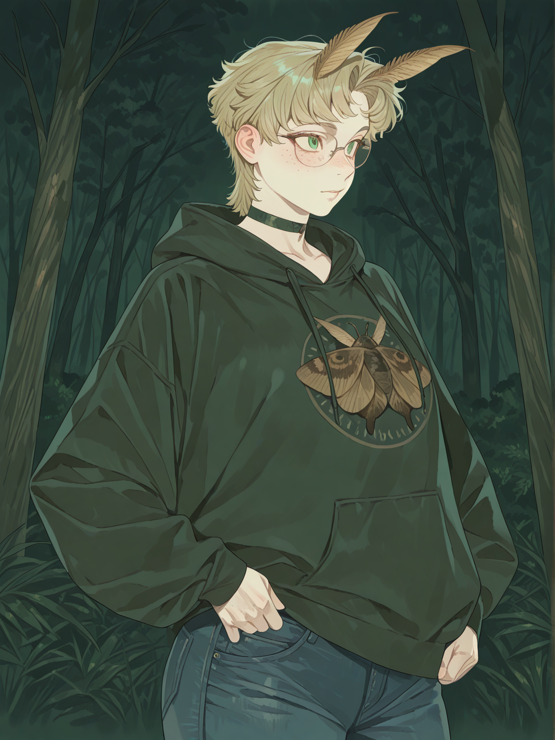 living in the woods 
