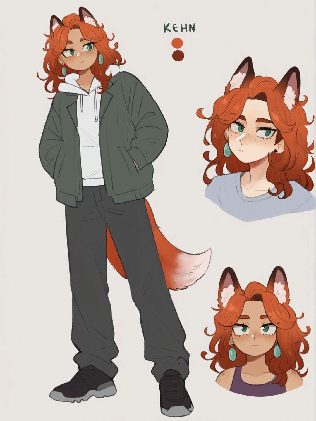 Just the lone fox <3