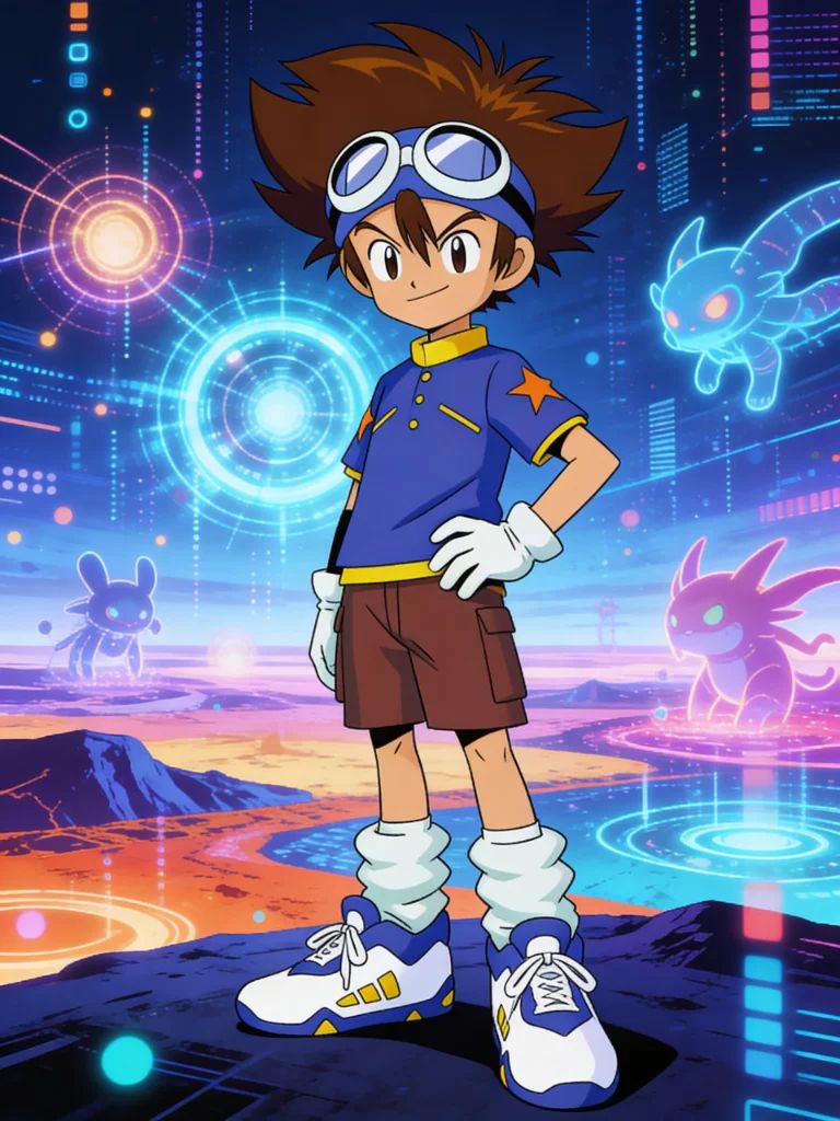 Tai Kamiya de Digimon 