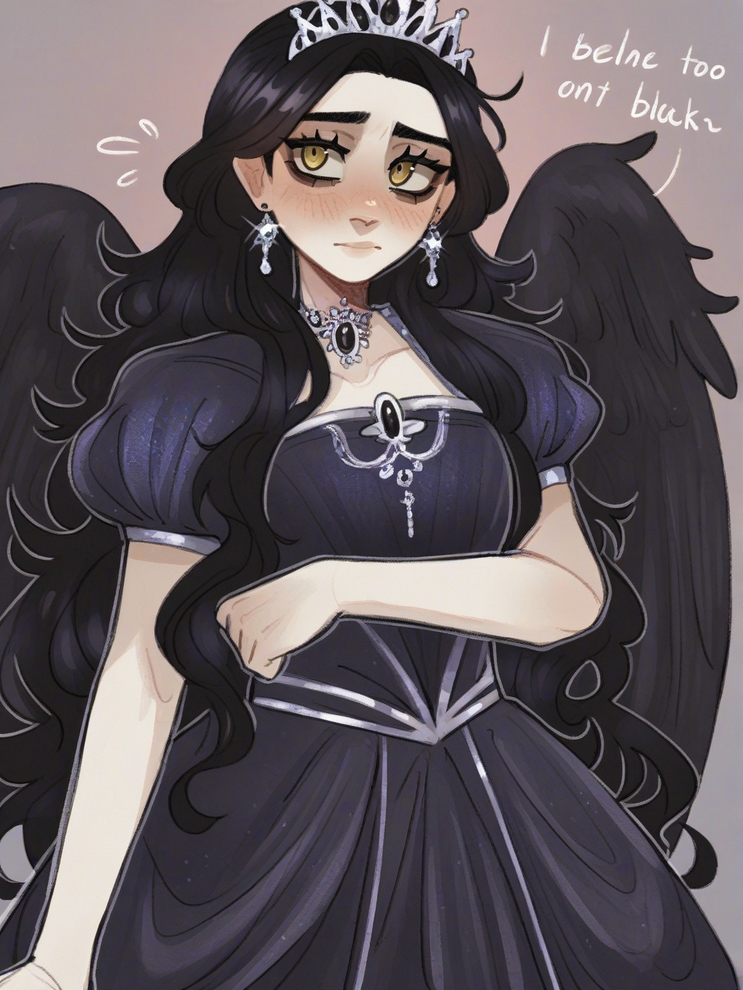 Nyx Featherwhisper! (A Feather-Shifters character!)