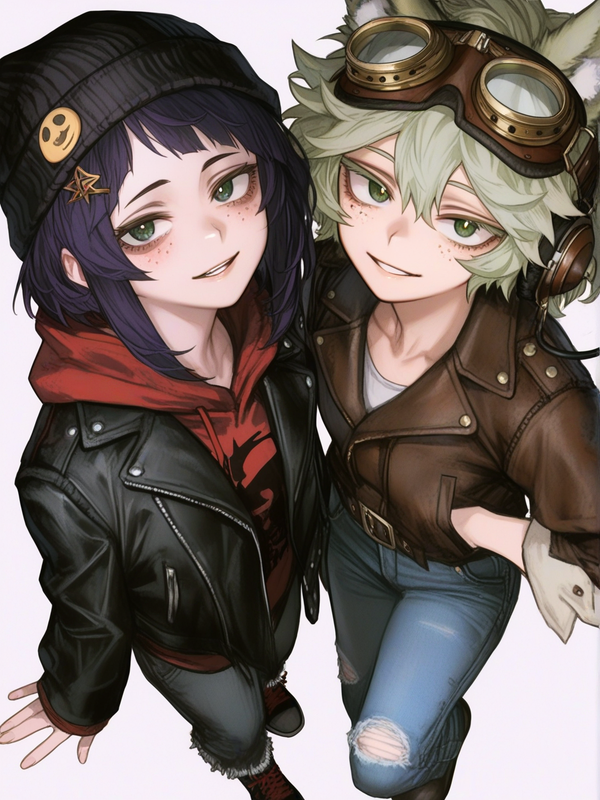 My OC Himika Moshi (purple), Lashima Moshi