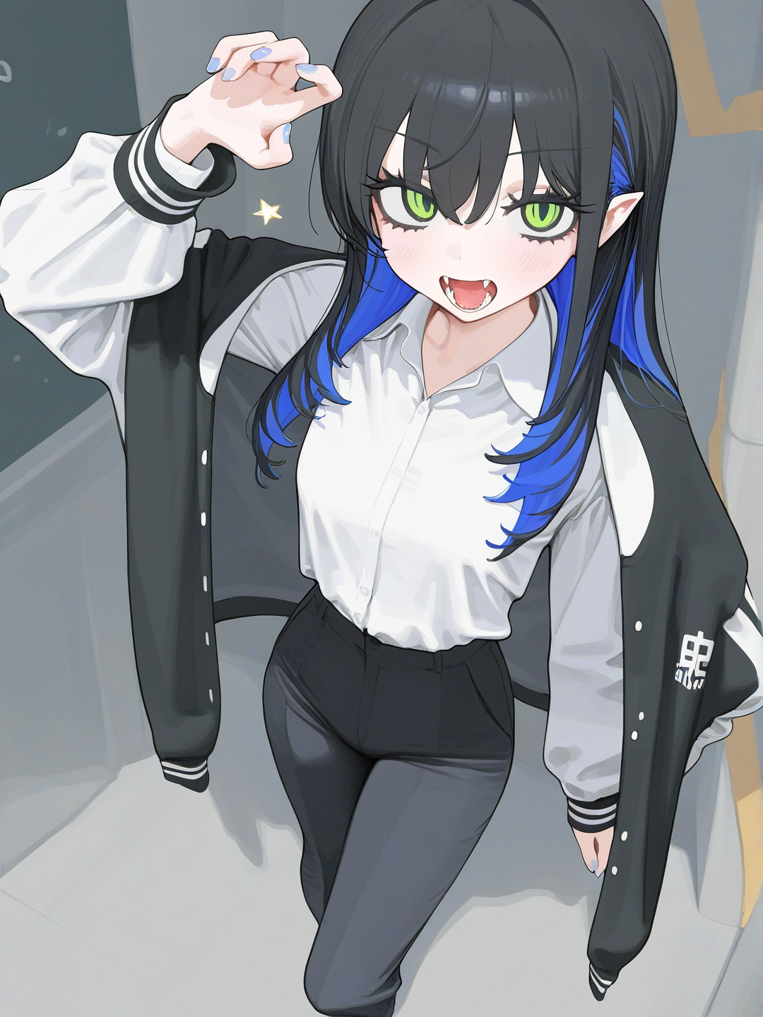 The vampire girl