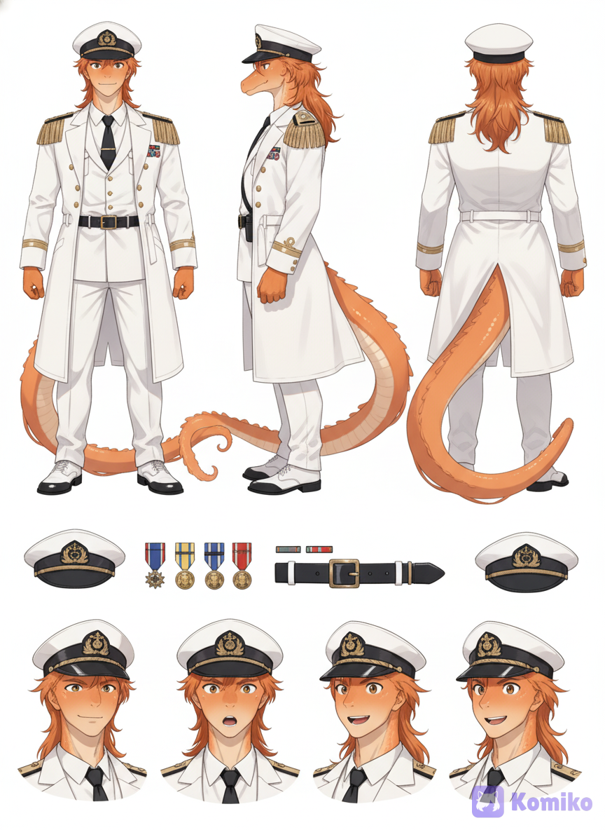 Pip Tatsumi, Captain of the Abyssal Cores had been posted