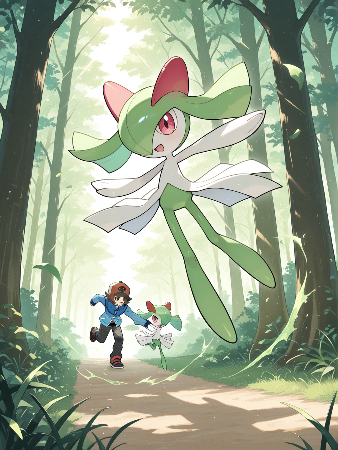 Feliz día en el bosque