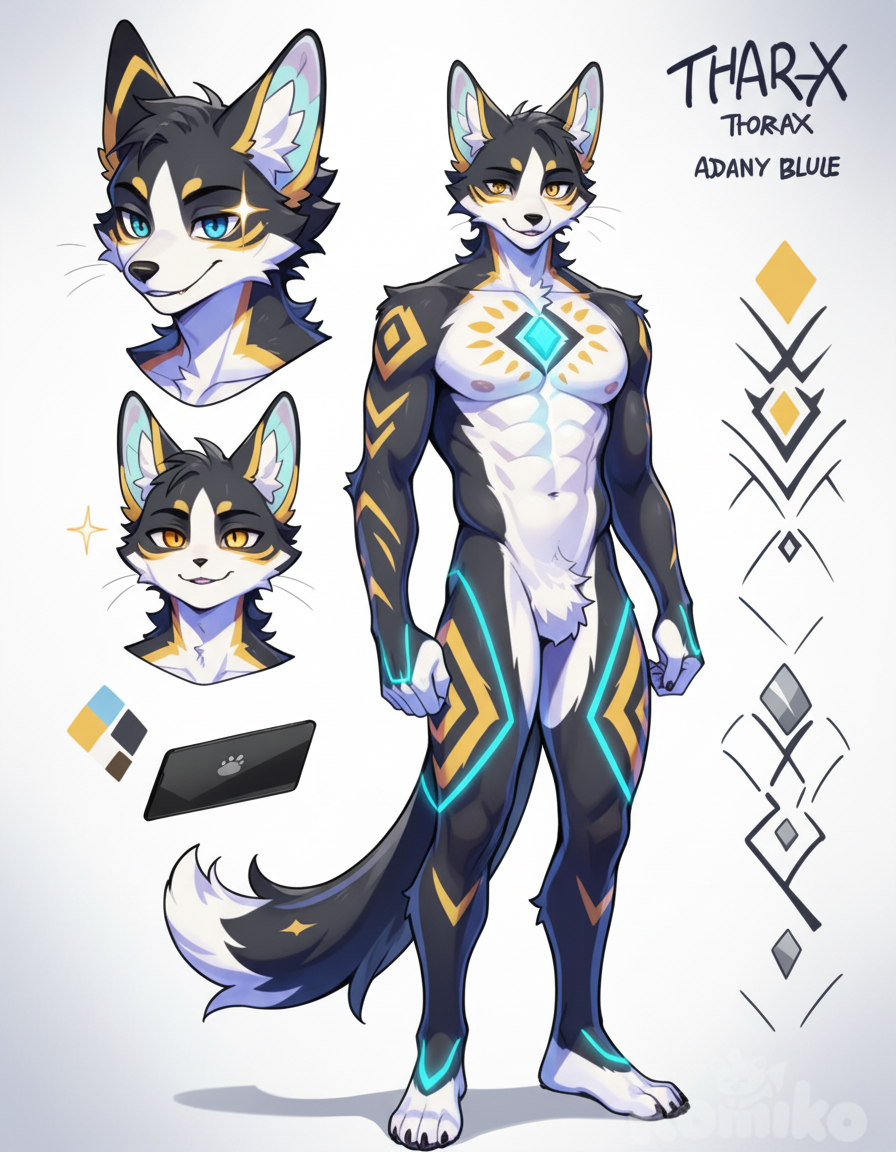 Second fursona style of my second dream fursuit