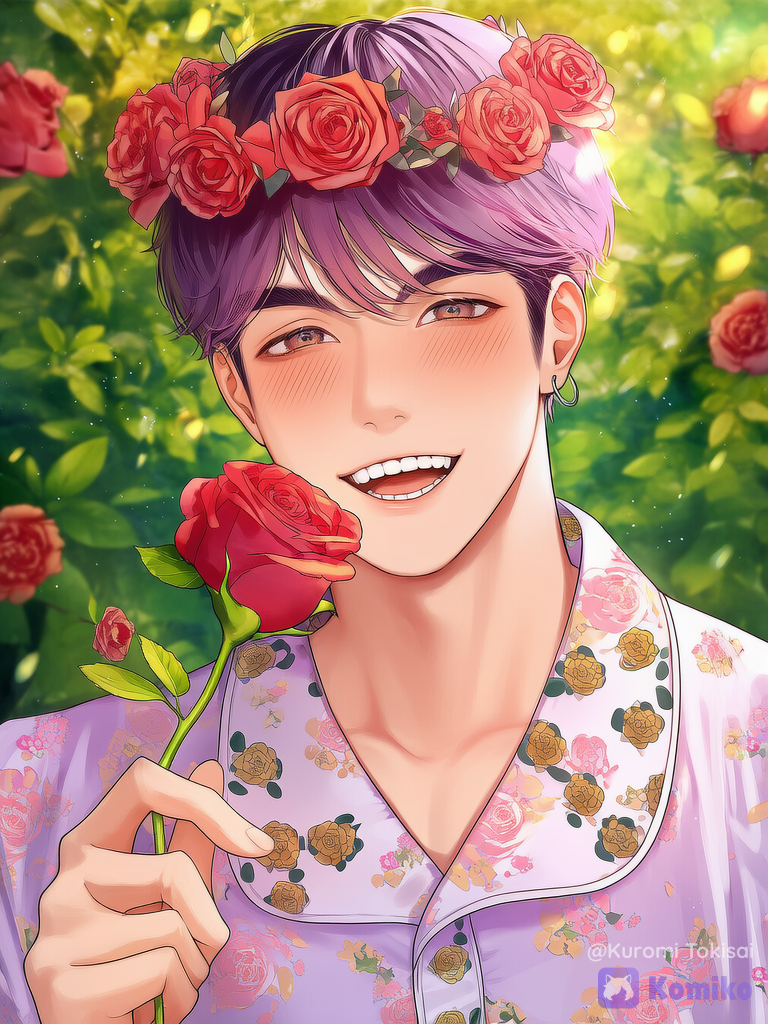 Suga and the rose