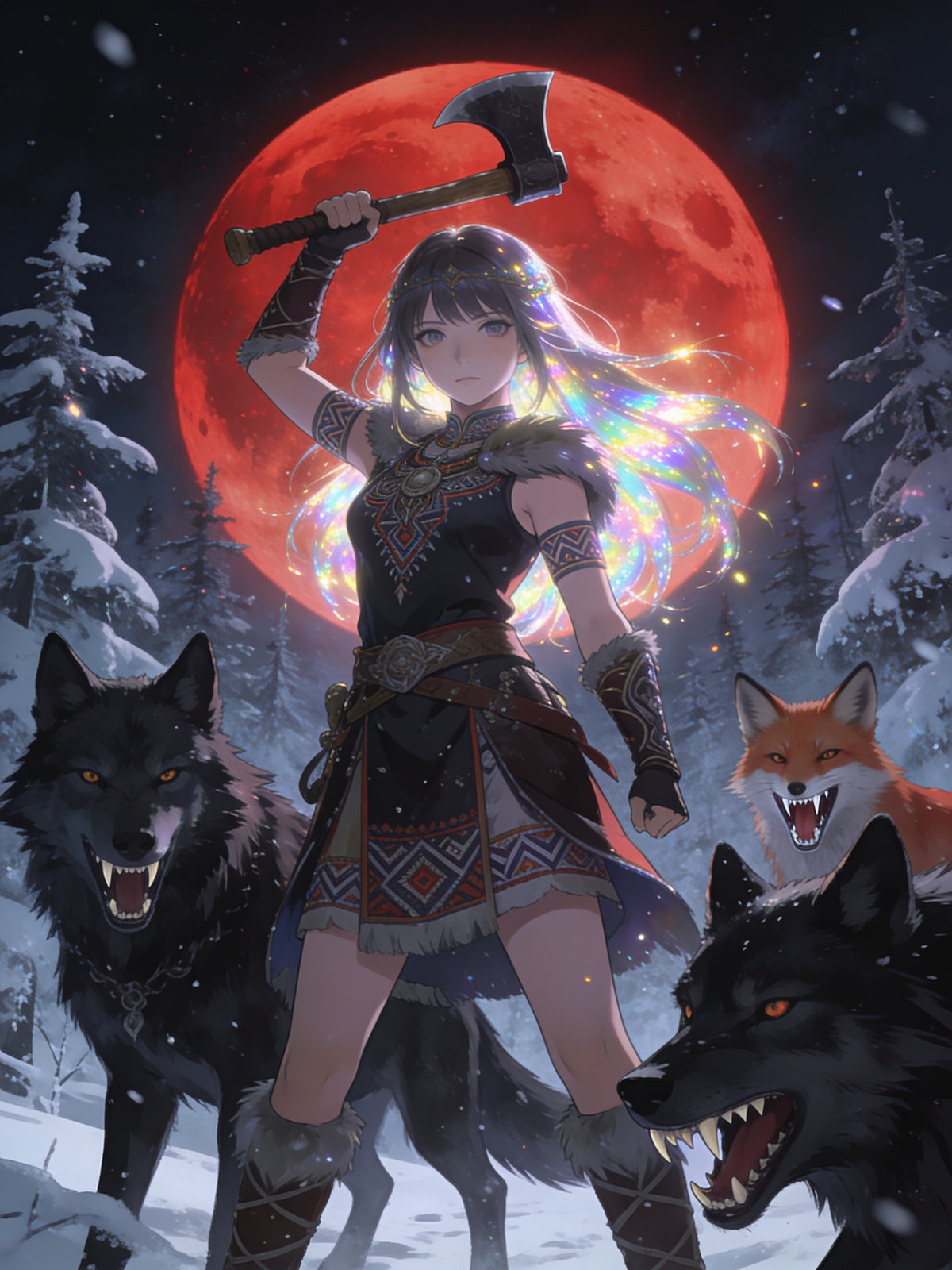 Blutmond Heldin 🌕🐺❄️