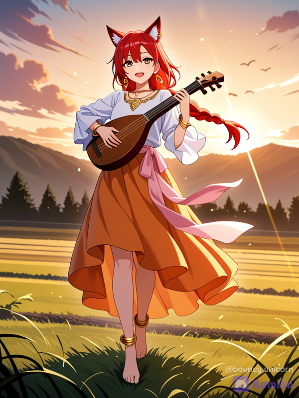 I love to sing