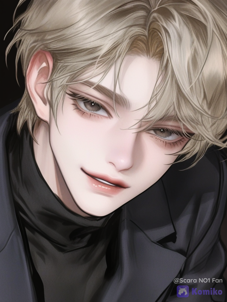 Blonde Smirk Steals My Heart 💖