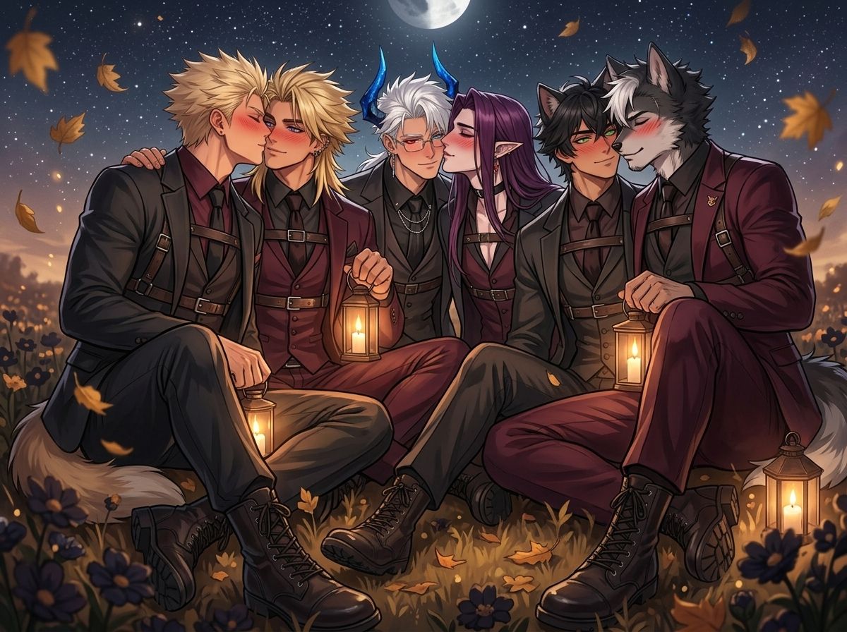 the lanterns always shine bright when love is involved