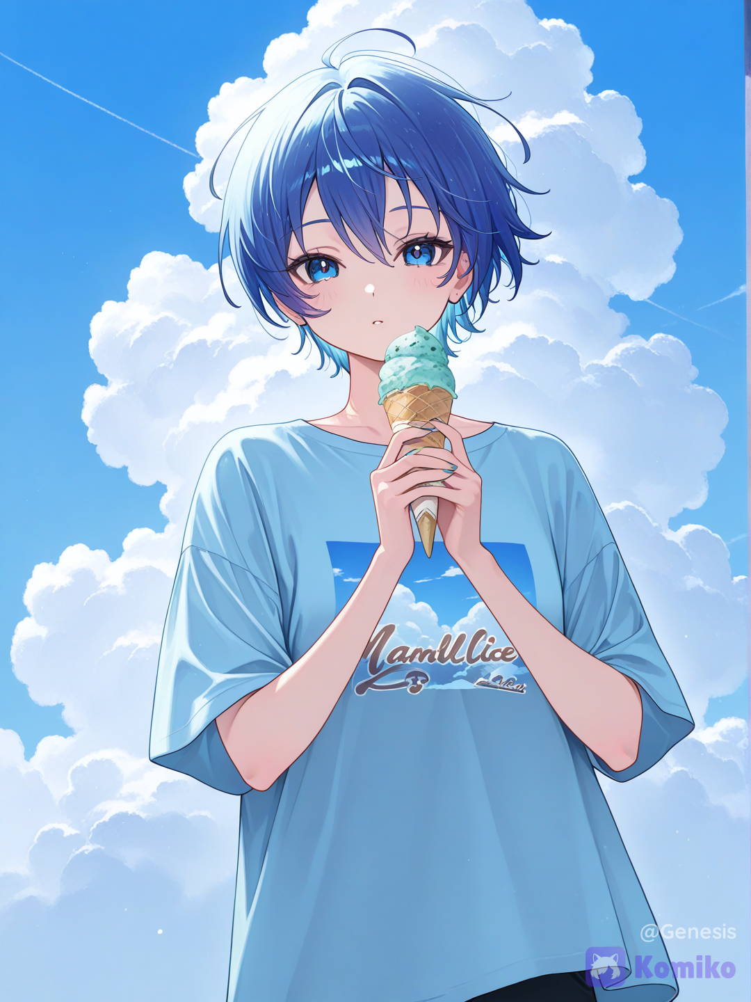 I remember when kaito was little.