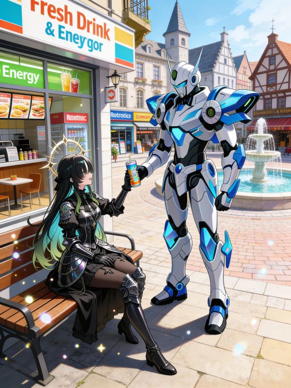 Auton - Zinnia-Faeloria : First Meet , First Quest Together.
