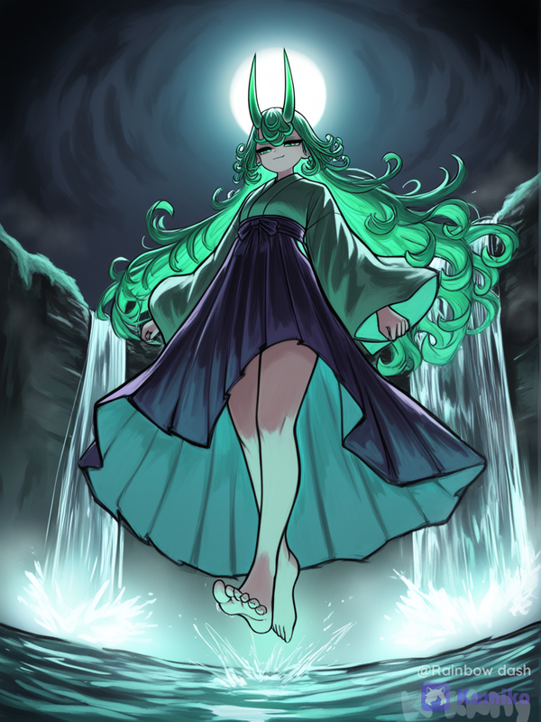 The green demon