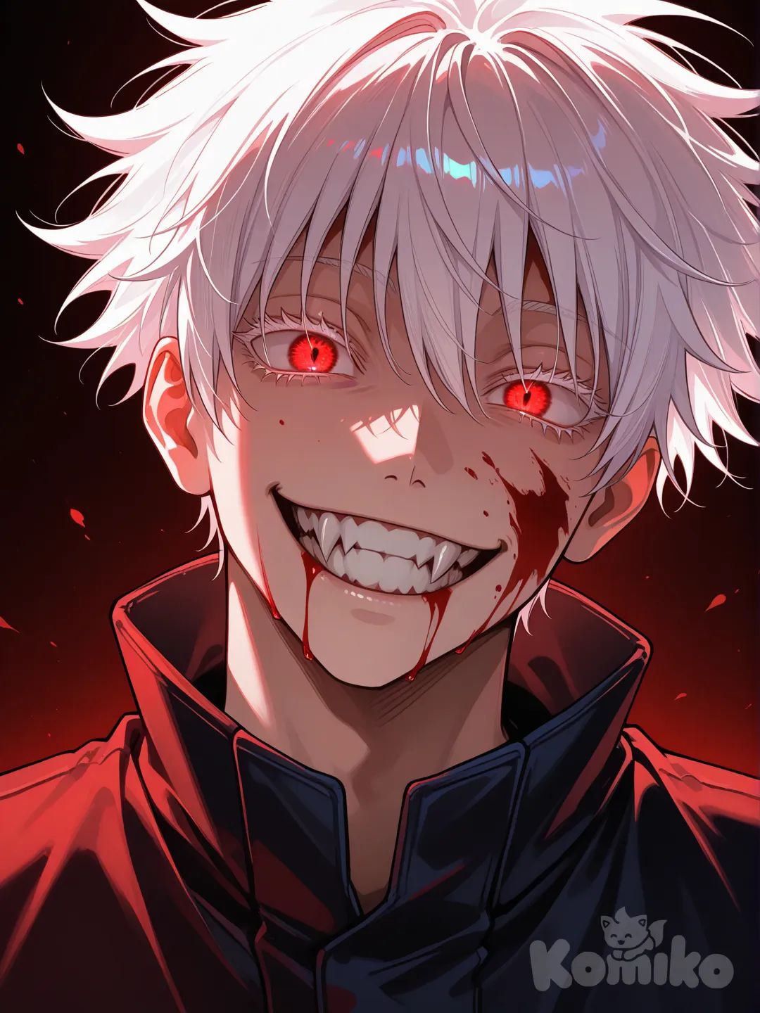 Gojou_Satoru red