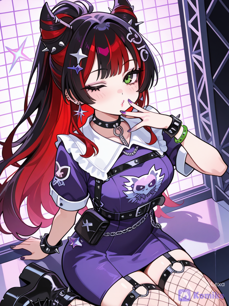 Throwing kiss