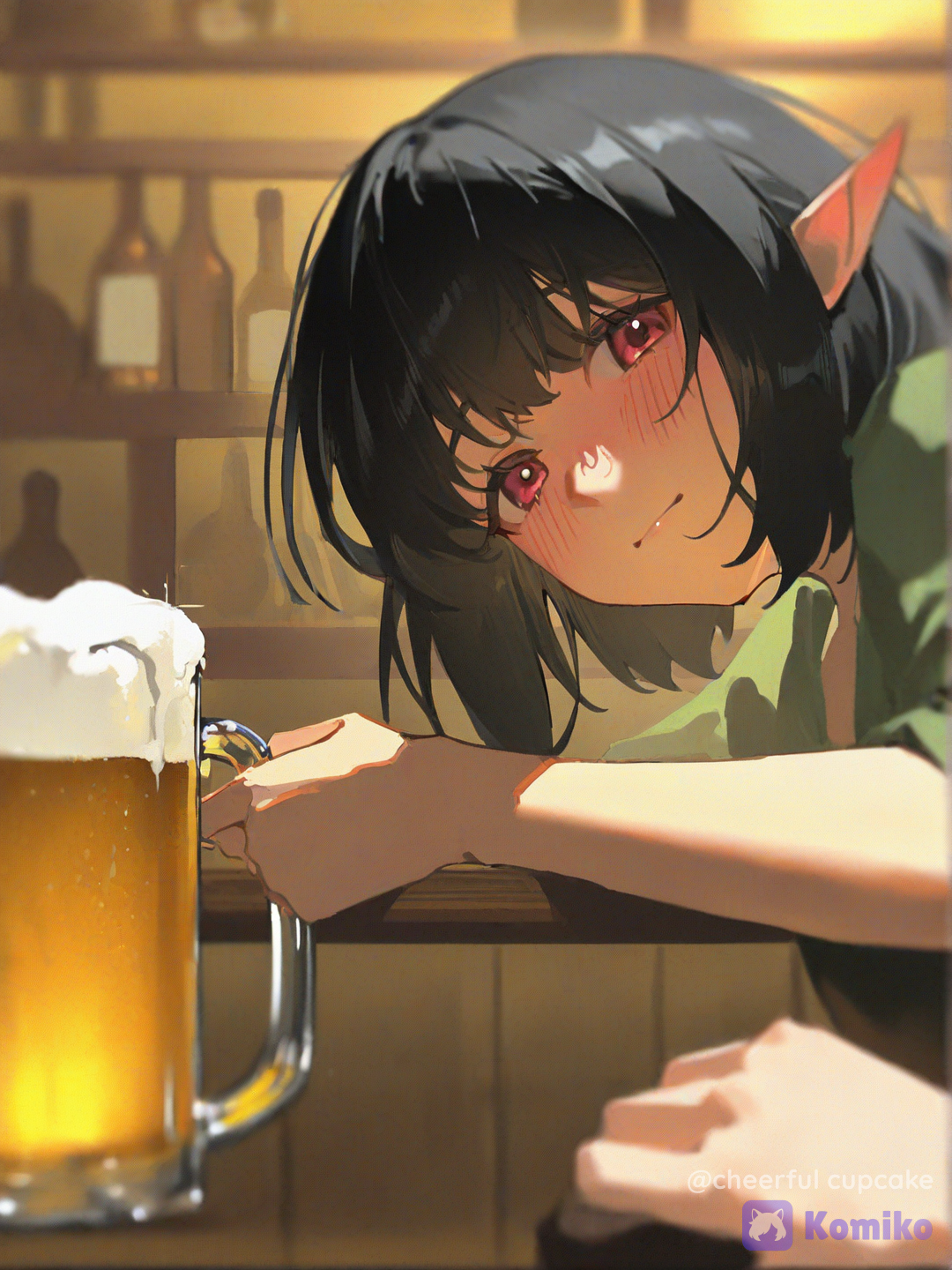 elf loves beer