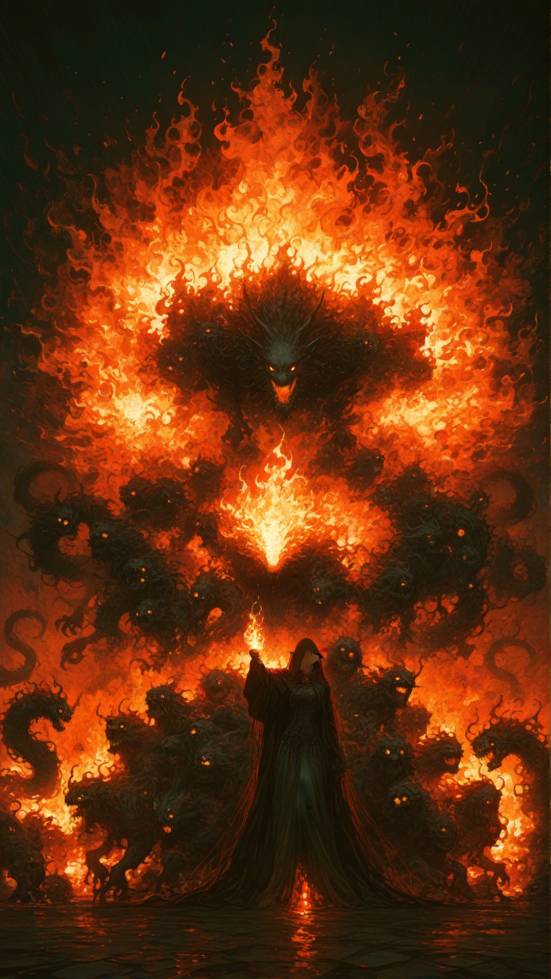 Summoning Jujutsu hound of the under world