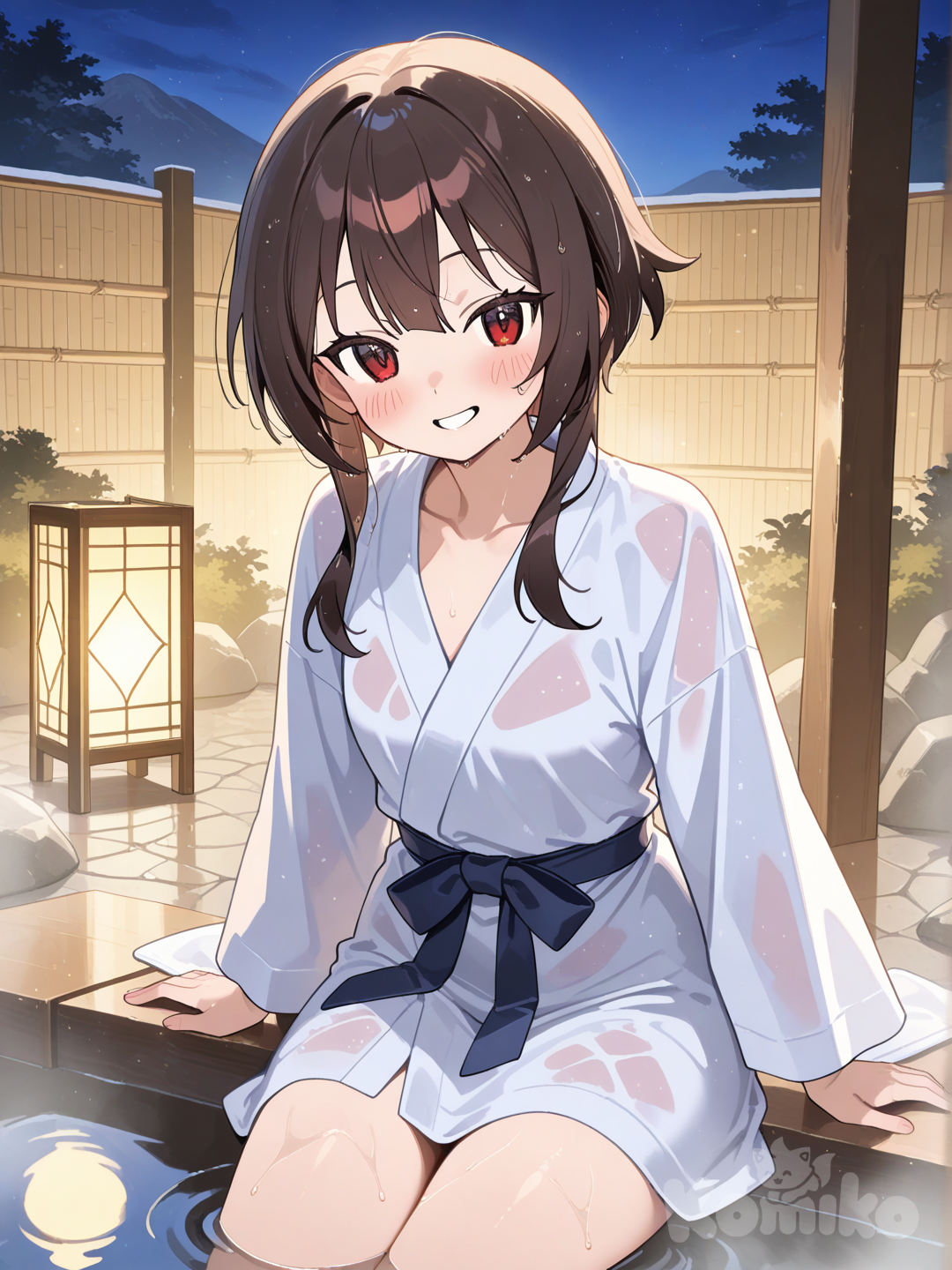 Hot spring 