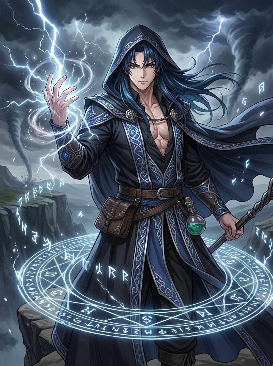 Stormcaller Andres ⚡ Blessed by the Goddess of Magic