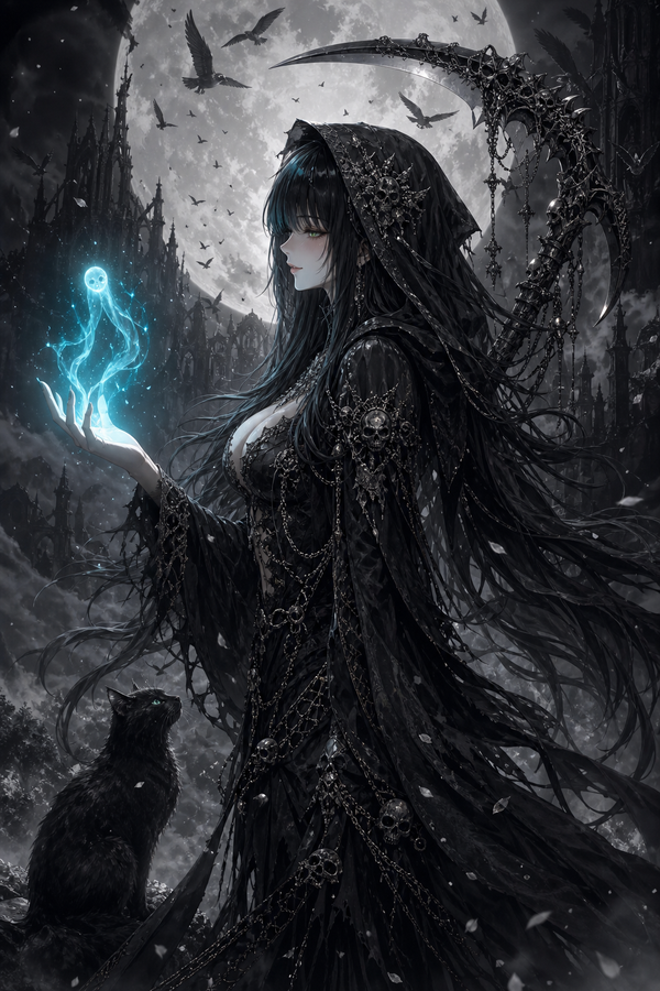 🖤🌙 The Queen Who Guides Lost Souls 🌙💀
