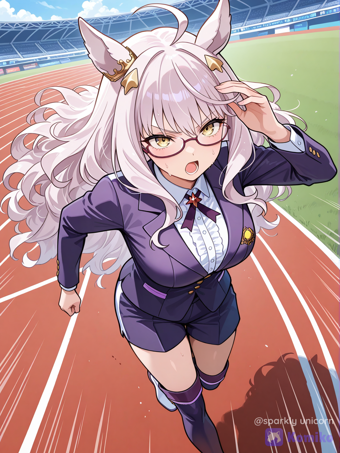 She's my olympic Runner