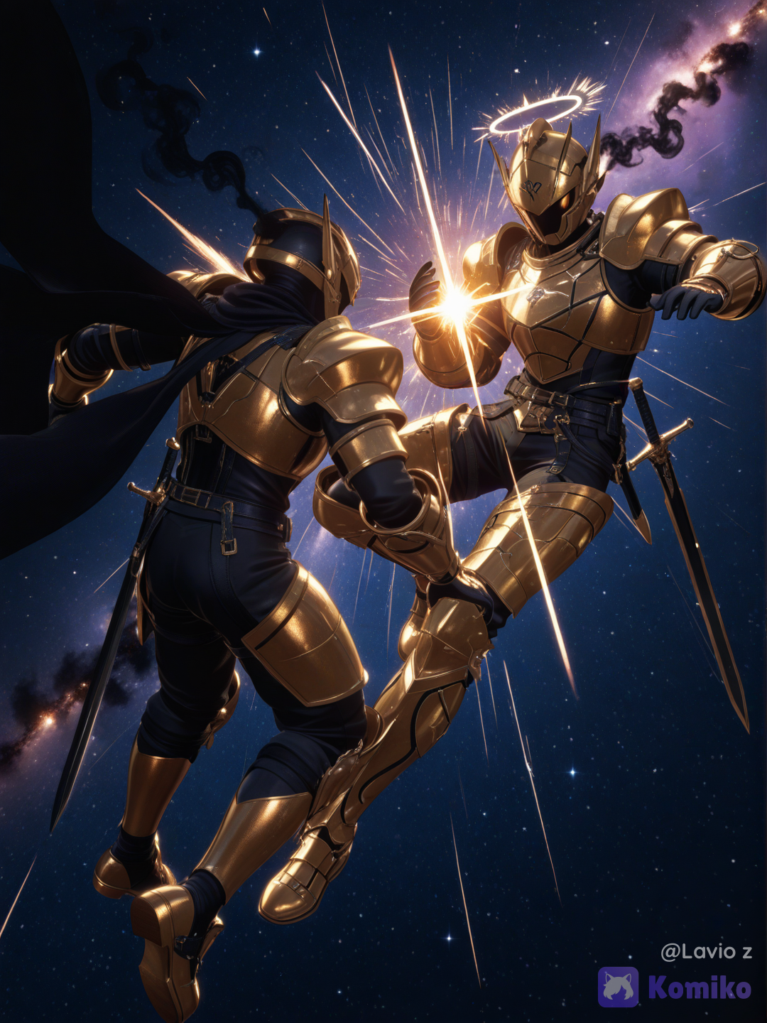 Cosmic fight