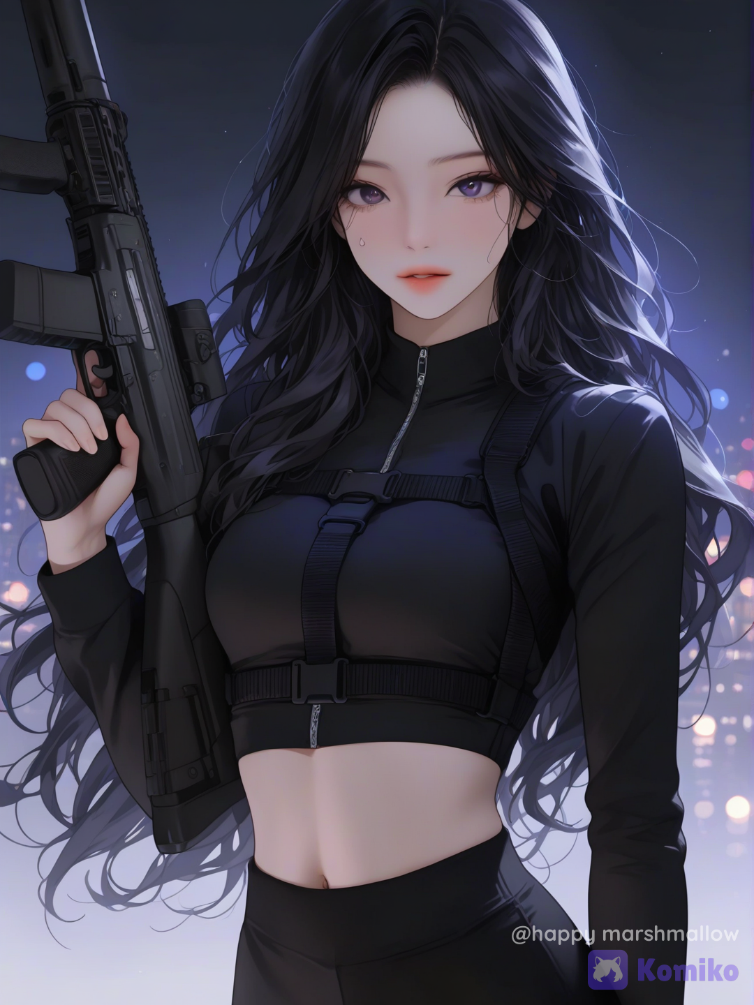 She's the weapon🖤🔥