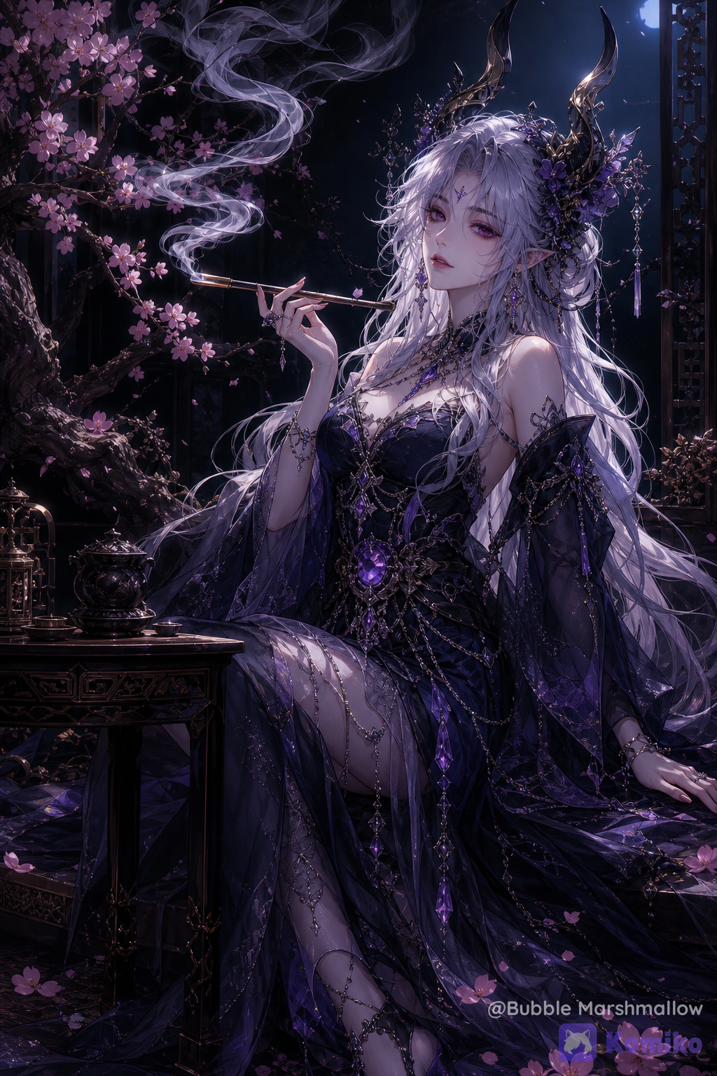 She offered you a cup of tea.. would you stay?☕💜