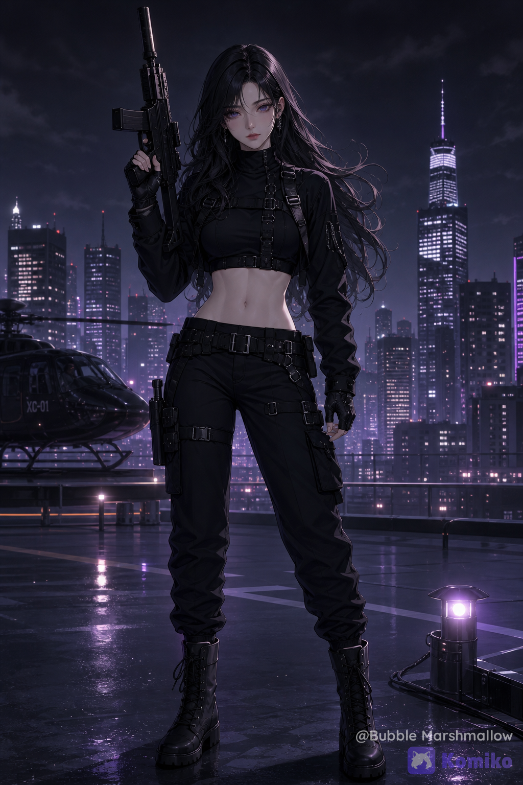 She's the weapon🖤🔥