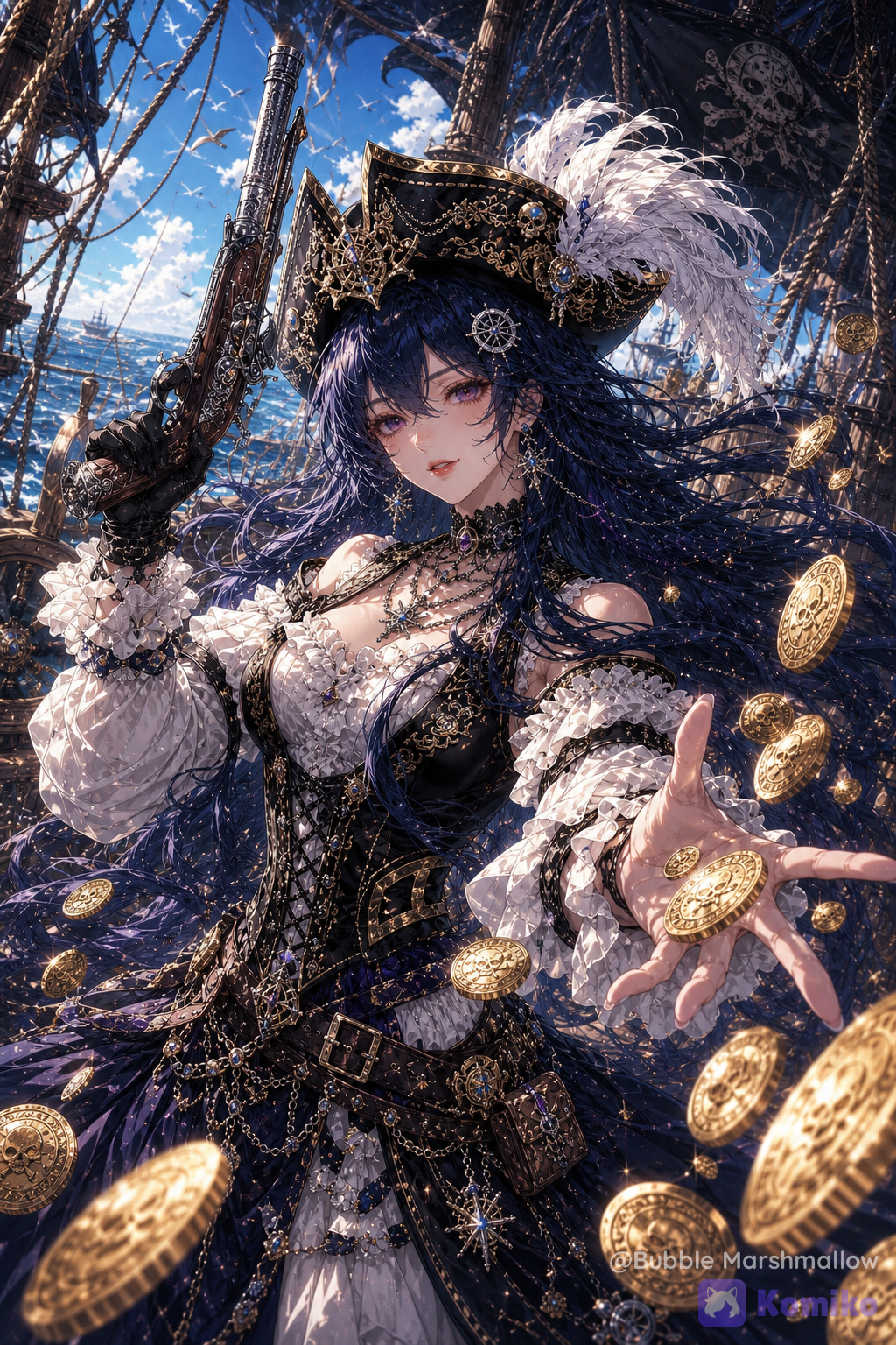Would you join her crew? Or become her next treasure?👀🏴‍☠️
