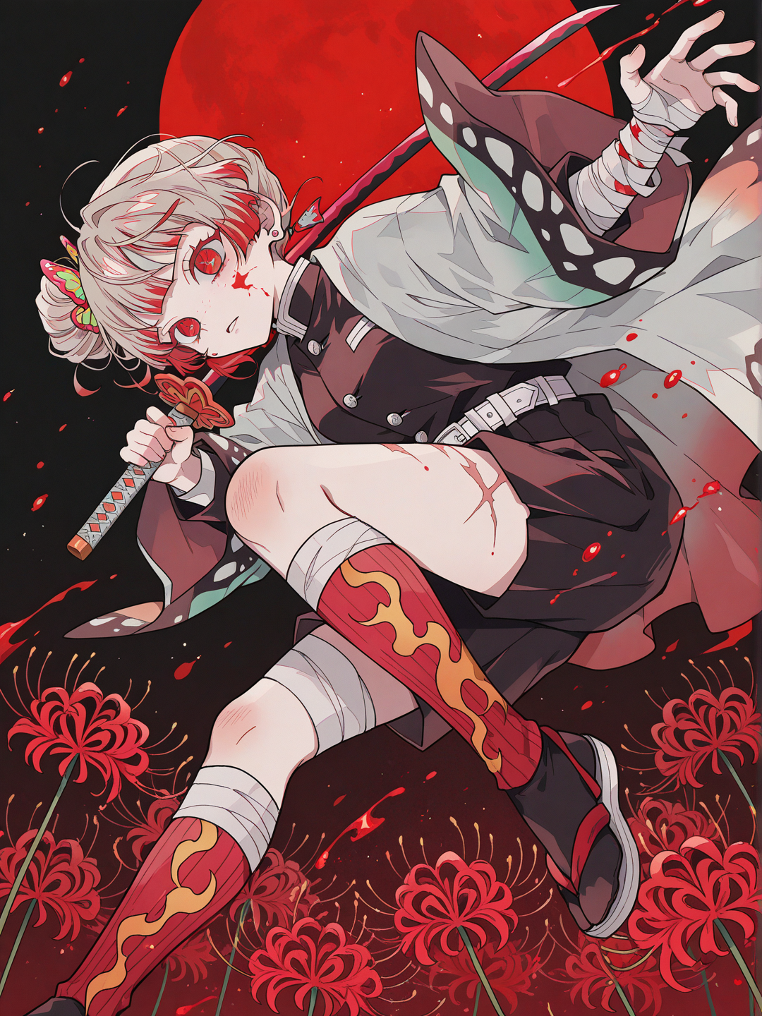 Benihime unlocks demon slayer mark while fighting douma