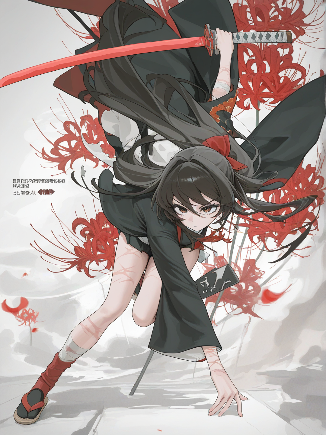 Benihime fights douma with Kanae, and Inosuke