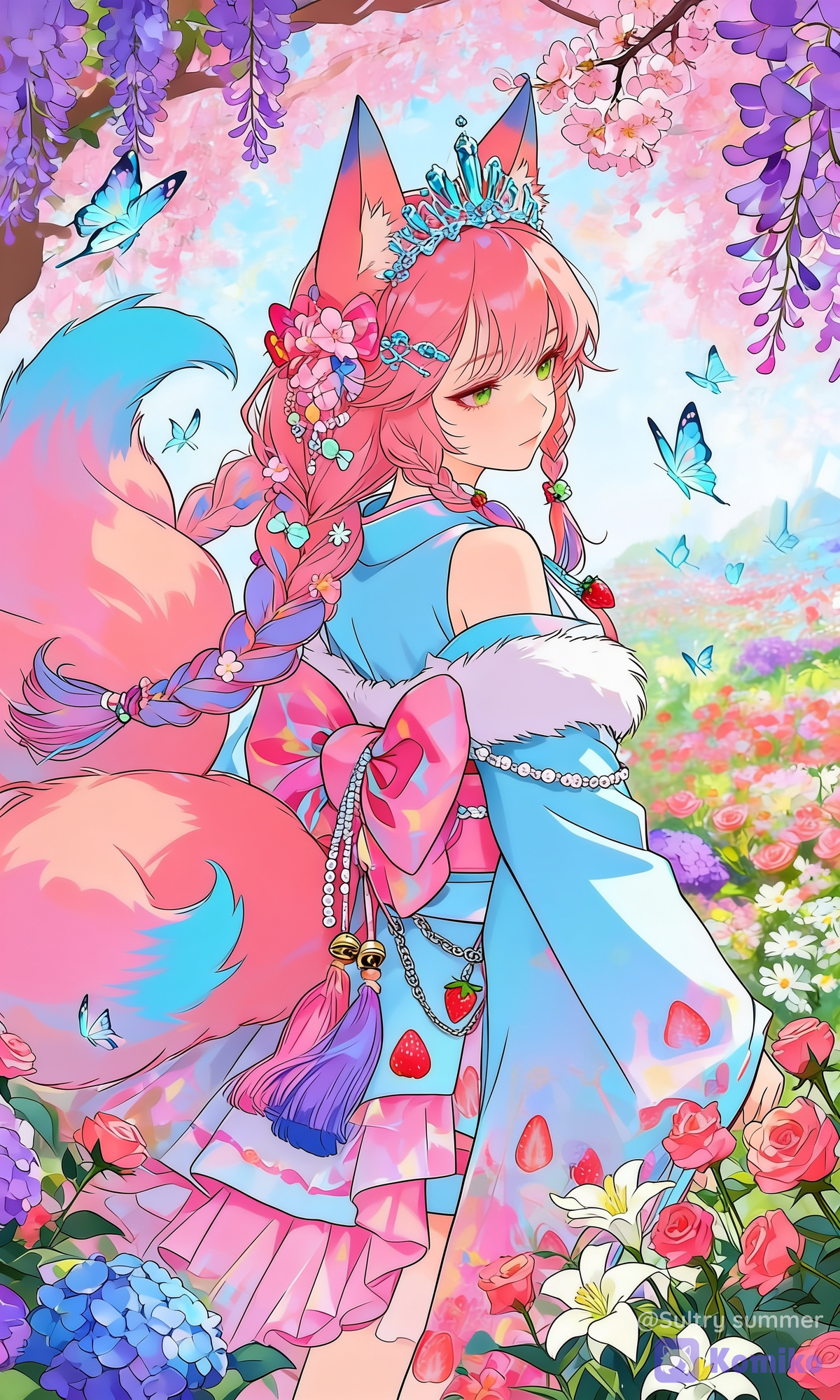 Flower blooms 🌸✨