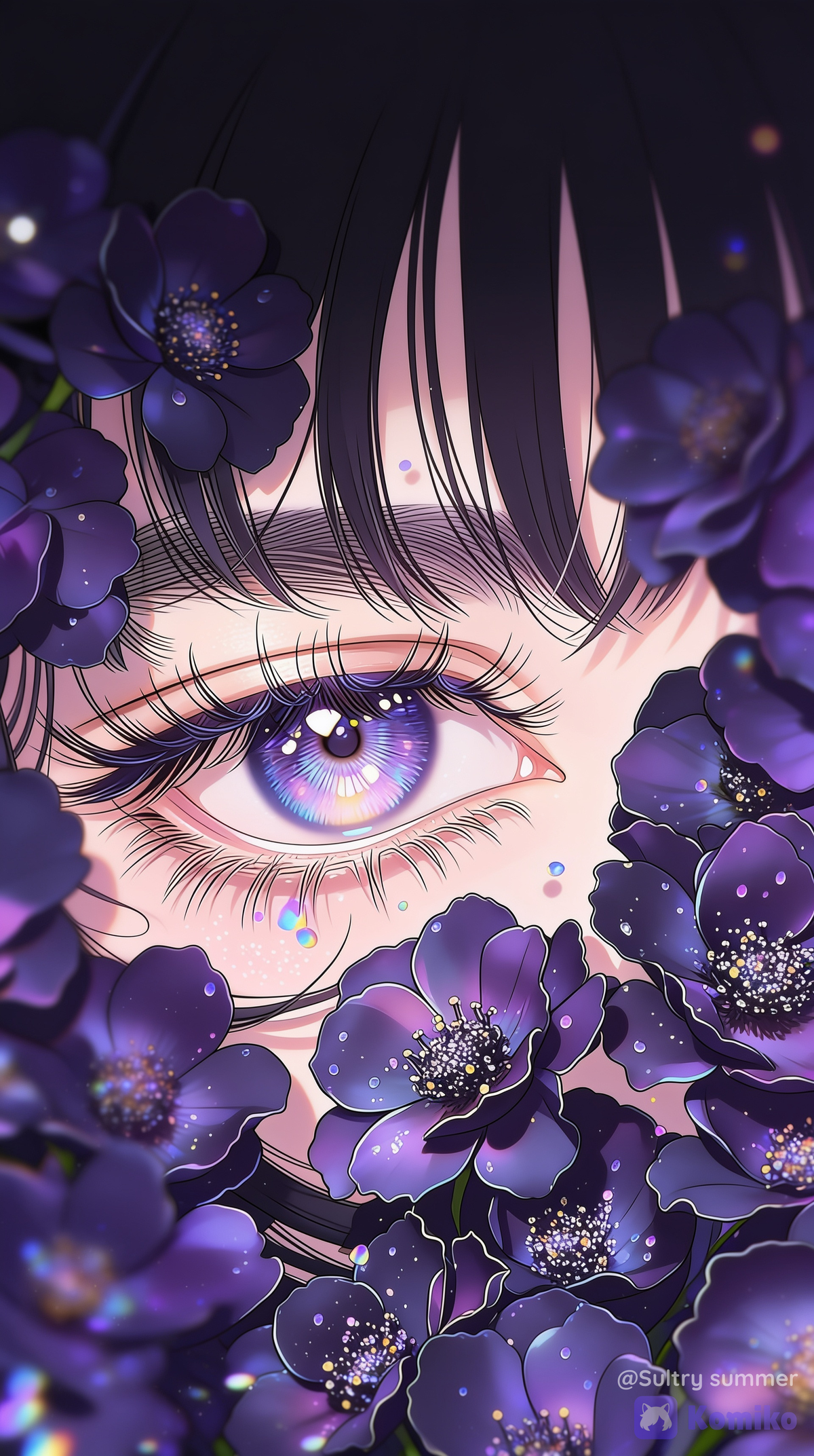 Floral haze💜