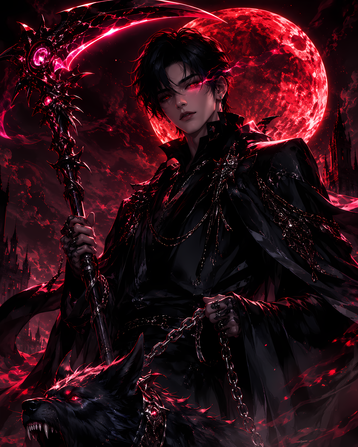 Darkness suits me!! ☠️💥