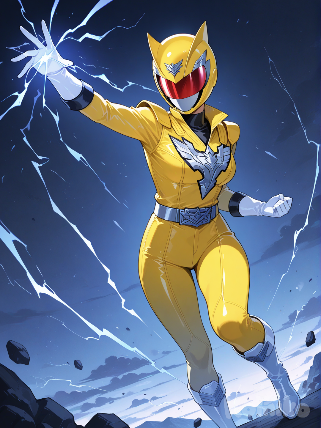 Unknown thunder yellow sentai 