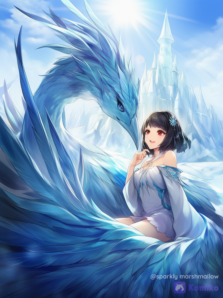 冰凤凰的温柔守护❄️