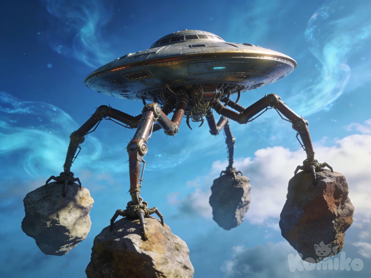 The clawed saucer
