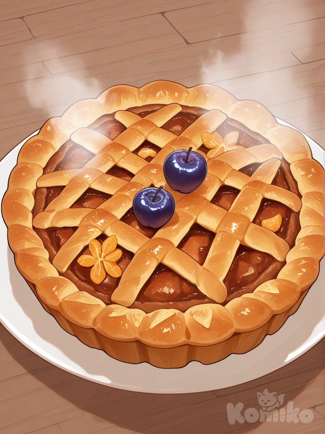 what on the pie