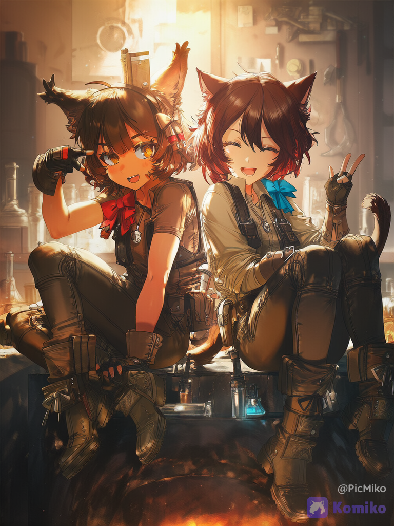 Third Character: Kiko and Mika from Roble Marrón