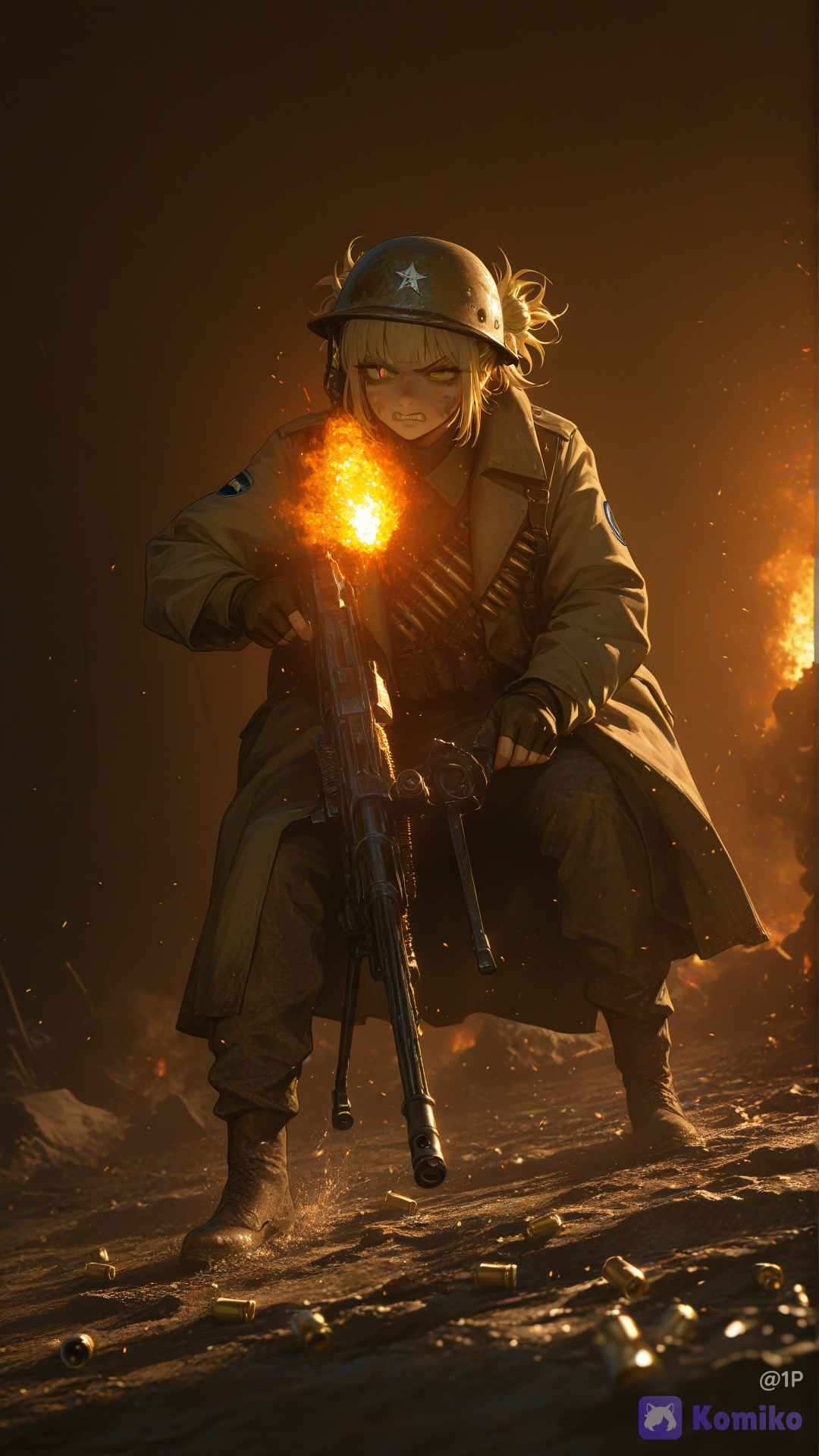 1girl, solo, himiko