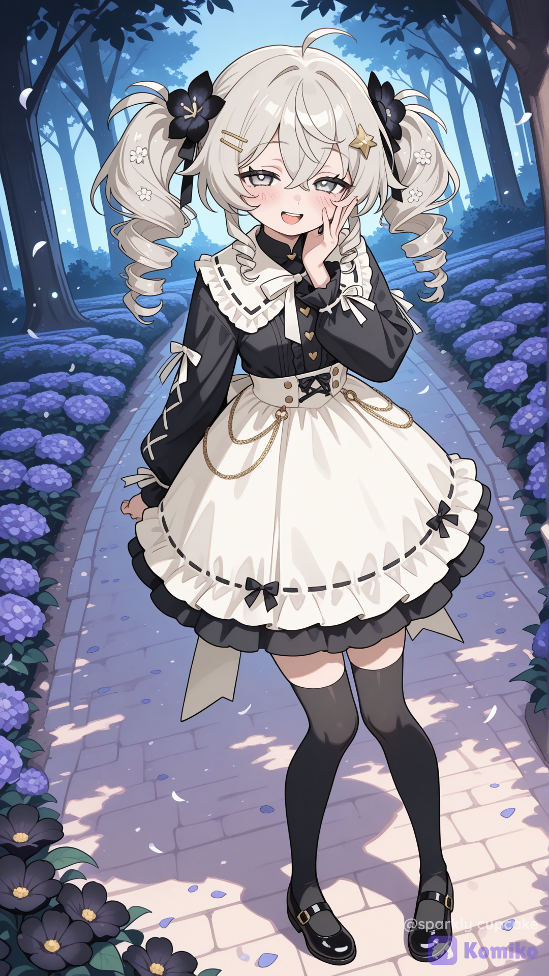 A laughing guardian