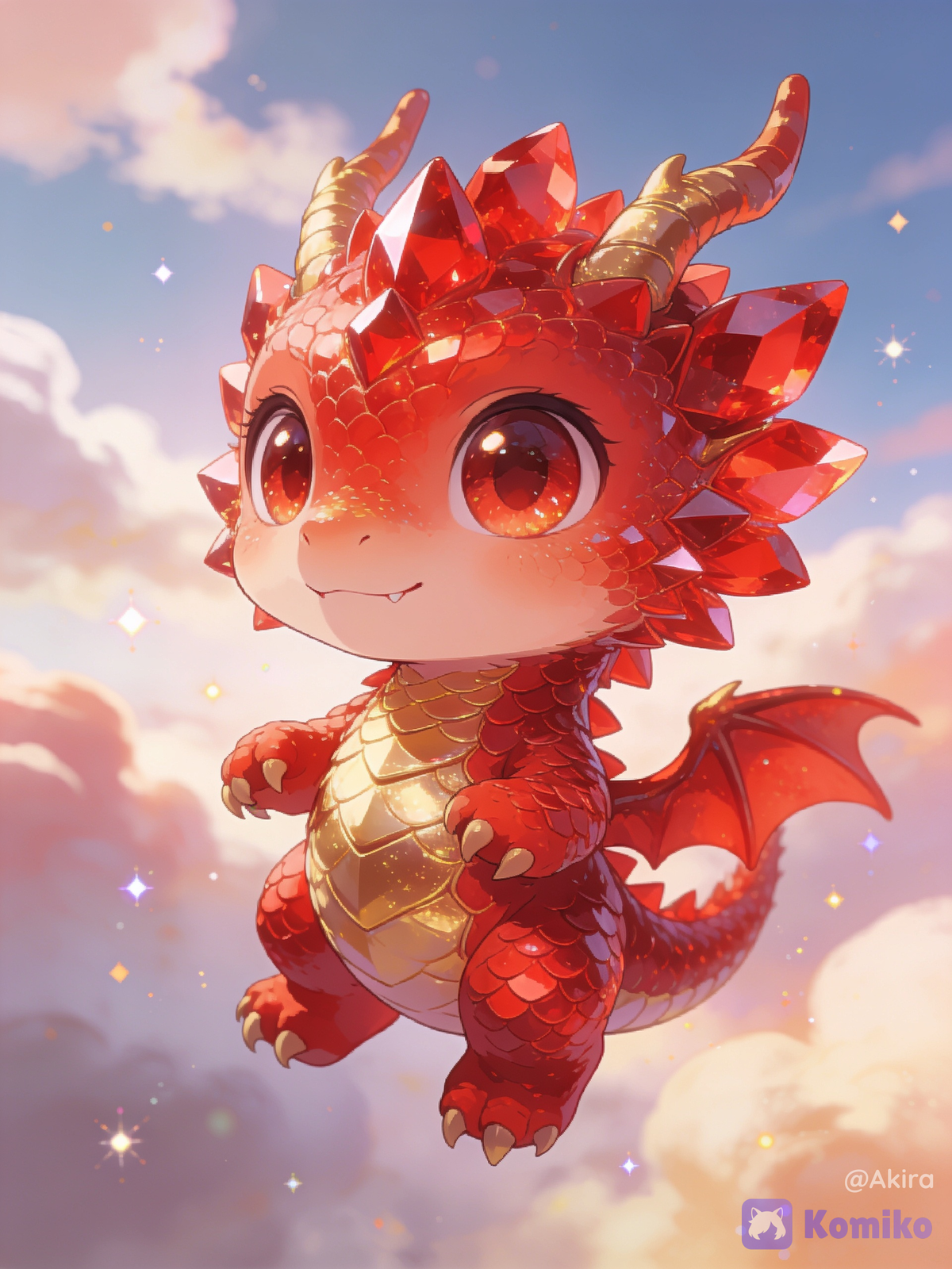 Cute Dragon 💎🔴