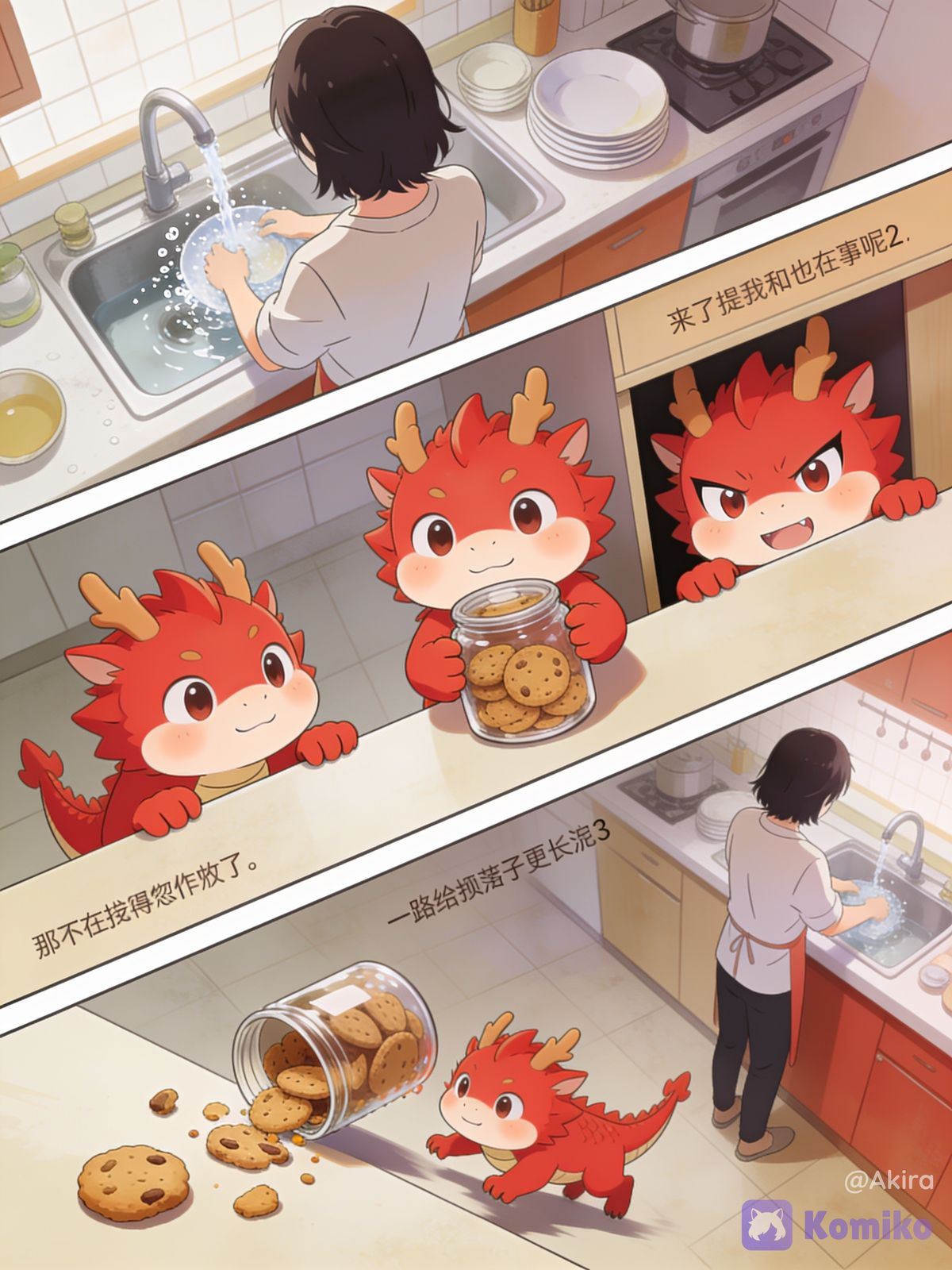 Oh. Those little and cute rascals! 😅