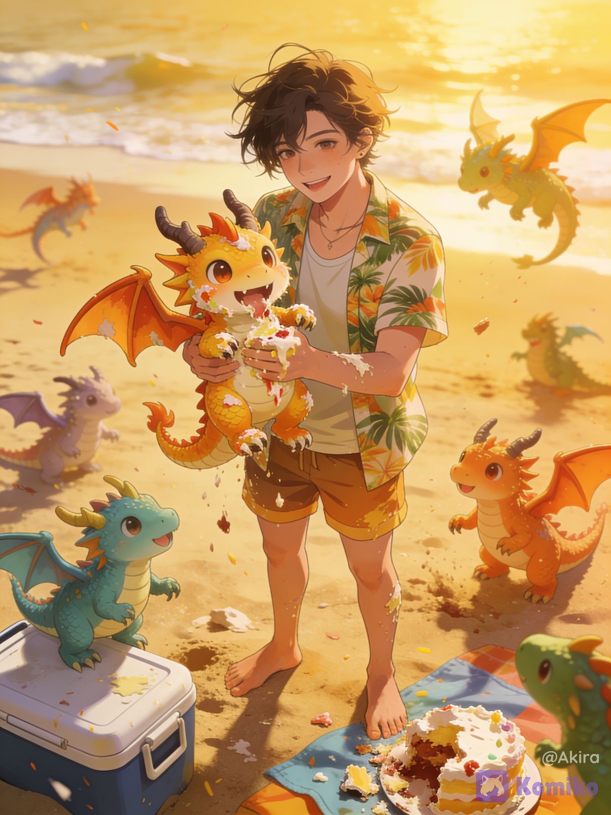 🎂 Birthdays on the beach 🎂
