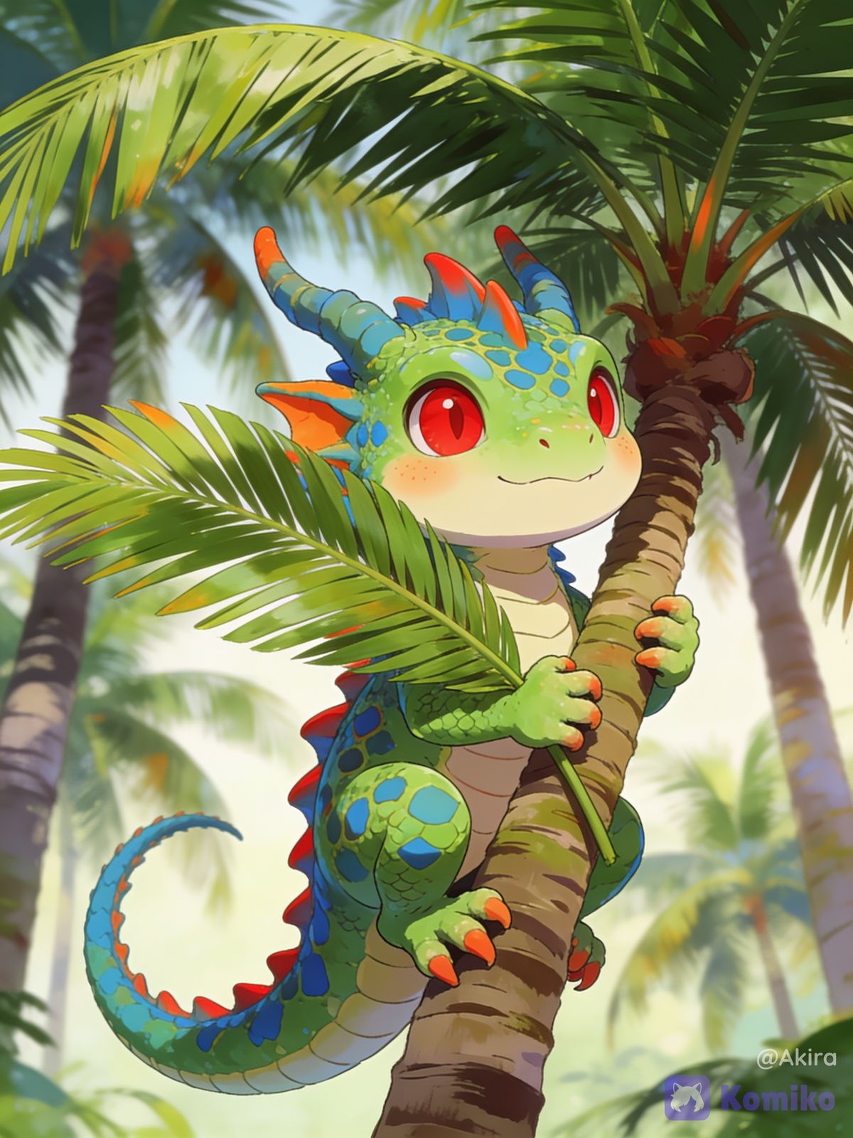 Cute Dragon 🌴 (Palm)